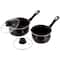 Gibson Home® Chef Du Jour 7-Piece Black Carbon Steel Nonstick Cookware Set